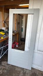 Meranti buitendeur 93x201.5 cm bw 66 cm nr 195, Ophalen, 80 tot 100 cm, Nieuw, Buitendeur