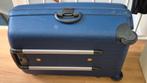 Blauwe Samsonite koffer met wieltjes, Wieltjes, Gebruikt, Hard kunststof, Ophalen of Verzenden