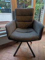 8x Kuipstoelen / kuipstoel / eetkamerstoel draaibaar, Huis en Inrichting, Stoelen, Ophalen, Blauw, Zo goed als nieuw, Stof