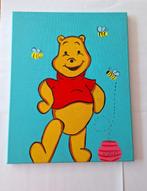 Handgeschilderde winnie de pooh disney acryl, Antiek en Kunst, Kunst | Schilderijen | Klassiek, Ophalen of Verzenden
