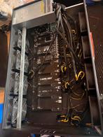 8 GPU Bitcoin/Ethereum Miner, Gebruikt, Verzenden, 8 GB, Gaming