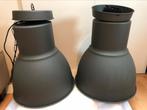 Hektar lampen zwart 2 stuks 47cm incl ledlamp, Ophalen, Zo goed als nieuw, Metaal, Minder dan 50 cm