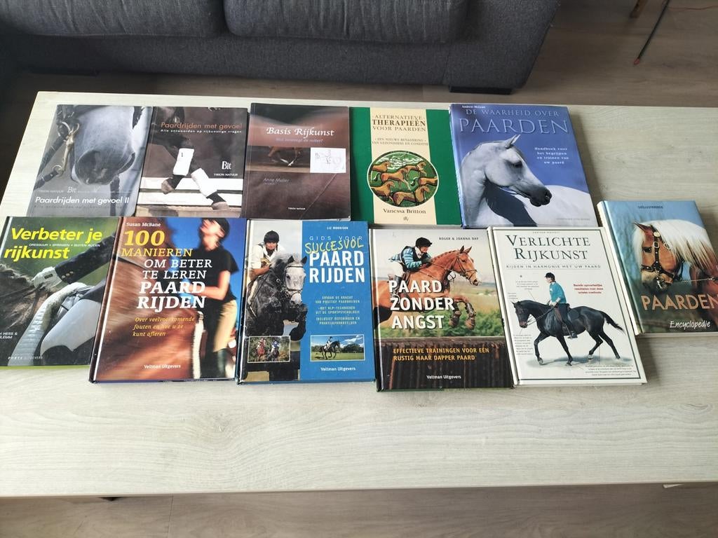 Tas met 11 paardenboeken., Ophalen, Overige soorten
