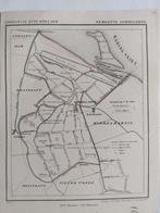 171 / Sommelsdijk Middelharnis Haringvliet Litho uit 1868, Antiek en Kunst, Ophalen of Verzenden