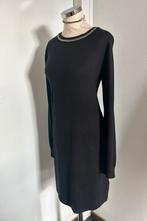 Feestelijke jurk gebreide stof  maat xl, Ophalen of Verzenden, Maat 46/48 (XL) of groter, Zwart, Knielengte