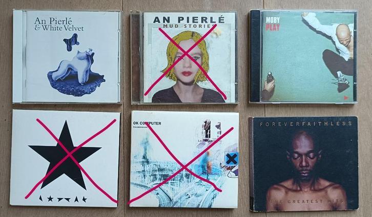 diverse albums/CD's, Cd's en Dvd's, Cd's | Pop, Gebruikt, 1980 tot 2000, Ophalen of Verzenden