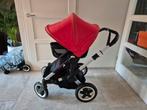 Bugaboo Donkey kinderwagen - rood, Gebruikt, Verstelbare duwstang, Bugaboo, Ophalen