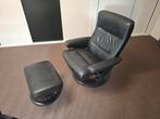 Leren draai fauteuil ophalen!, Huis en Inrichting, Fauteuils, Ophalen, Zo goed als nieuw, 75 tot 100 cm, 50 tot 75 cm