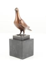 Beeld duif  brons, Ophalen