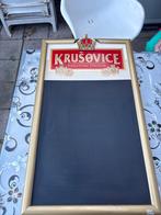 Krusovice Krijtbord Reclamebord, Ophalen