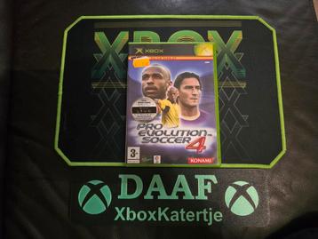 Pro evolution soccer 4 - Xbox original & Xbox 360 beschikbaar voor biedingen