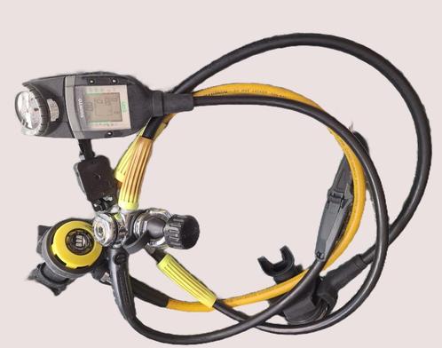 Ademset/automatenset DIN + Suunto EON computer + zie foto, Watersport en Boten, Duiken, Gebruikt, Duikcomputer, Ophalen