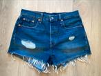 Levi’s 501 short maat 28 ALS NIEUW!!, Blauw, Ophalen of Verzenden, Zo goed als nieuw, W28 - W29 (confectie 36)