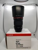 Canon EF 135mm F2L USM, Ophalen of Verzenden, Zo goed als nieuw