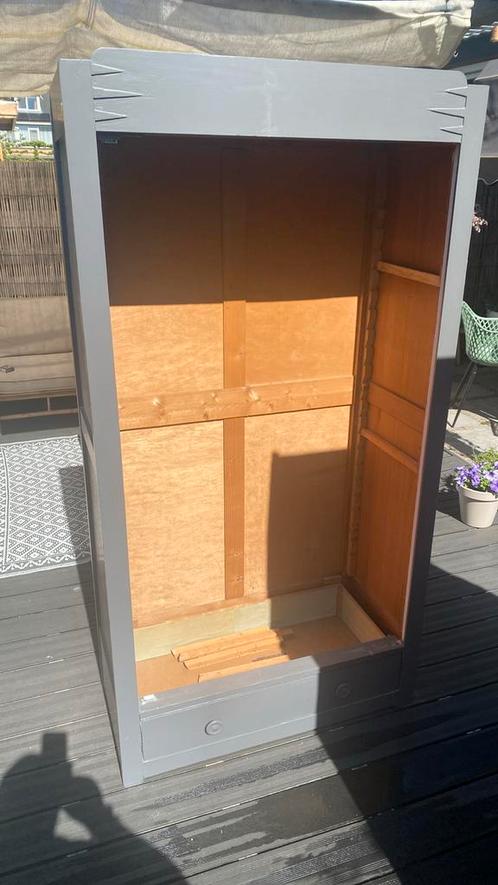 Antieke linnenkast, Huis en Inrichting, Kasten | Kledingkasten, Gebruikt, 150 tot 200 cm, 50 tot 100 cm, 25 tot 50 cm, Ophalen of Verzenden