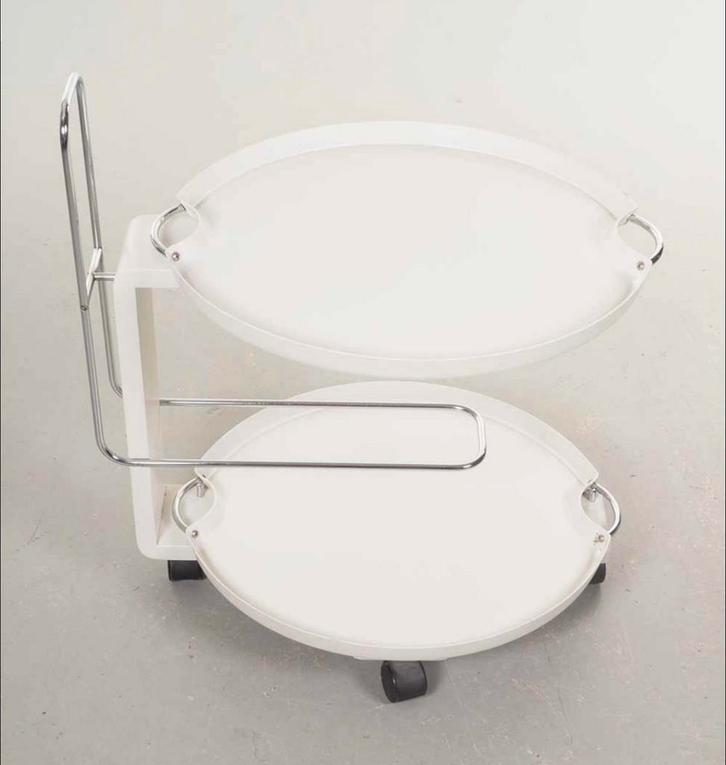 Rosenthal trolley, Designer Waldemar Rothe witlichtgrijs, Huis en Inrichting, Barren, Zo goed als nieuw, Ophalen of Verzenden