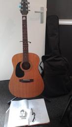 Linkshandige Gitaar SAMICK - Perfect voor Beginners!, Ophalen, Gebruikt, Western- of Steelstringgitaar, Met koffer