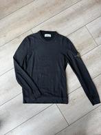 Stone Island Wool Sweater - Zwart/Grijs - Maat S, --, Zwart, Ophalen of Verzenden, --