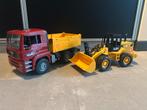 Bruder Vrachtwagen en Shovel - Zo Goed Als Nieuw!, Ophalen of Verzenden, Zo goed als nieuw, Jongen of Meisje