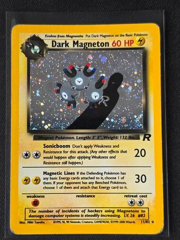 Dark Magneton - Team Rocket - Holo Excellent (EX) beschikbaar voor biedingen