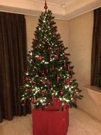 Kunst kerstboom inclusief versiering, Ophalen, Zo goed als nieuw
