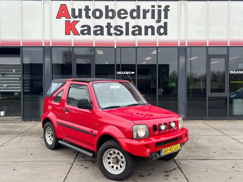 Suzuki Jimny 1.3 JLX Cabrio, Auto's, Suzuki, 13 km/l, Elektrische ramen, 4 cilinders, Cabriolet