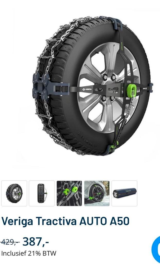 Veriga Tractiva AUTO A50 Sneeuwkettingen, nooit gebruikt, Auto diversen, Sneeuwkettingen, Nieuw, Ophalen of Verzenden