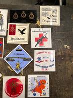 Onderdeelstegels, onderdeelsschildjes, emblemen, genie, Verzamelen, Militaria | Algemeen, Ophalen of Verzenden, Landmacht, Nederland
