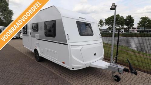 Knaus Sport 460 EU - Enkele bedden VOORRAAD VOORDEEL / 523, Caravans en Kamperen, Caravans, Bedrijf, tot en met 4, 1000 - 1250 kg