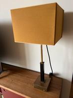 Vintage gouden lamp, Huis en Inrichting, Lampen | Tafellampen, Ophalen, Gebruikt, Metaal, 50 tot 75 cm