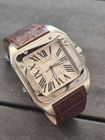 Cartier santos 100 XL ref 2656 beschikbaar voor biedingen