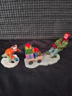 Lemax A Full Cart set of 2, Diversen, Kerst, Ophalen of Verzenden, Gebruikt