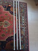 3× Ikea Gordijnroedeset Wit 120-210cm, Ophalen of Verzenden, Wit, 100 tot 150 cm, 200 cm of meer