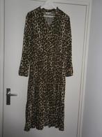 Saint Tropez Bruin/Beige Panterprint Maxi Jurk Maat L NIEUW, Verzenden, Beige, Maat 46/48 (XL) of groter, Nieuw