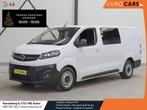 Opel Vivaro 145pk L3H1 Dubbele Cabine Edition Automaat Airco, Auto's, Bestelauto's, Automaat, Overige kleuren, Bedrijf, Start-stop-systeem