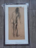 Nora staand naakt, Antiek en Kunst, Kunst | Tekeningen en Foto's, Ophalen of Verzenden