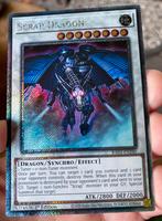 Yu-Gi-Oh! Scrap Dragon RA03 1st Edition !, Ophalen of Verzenden, Zo goed als nieuw, Losse kaart, Foil