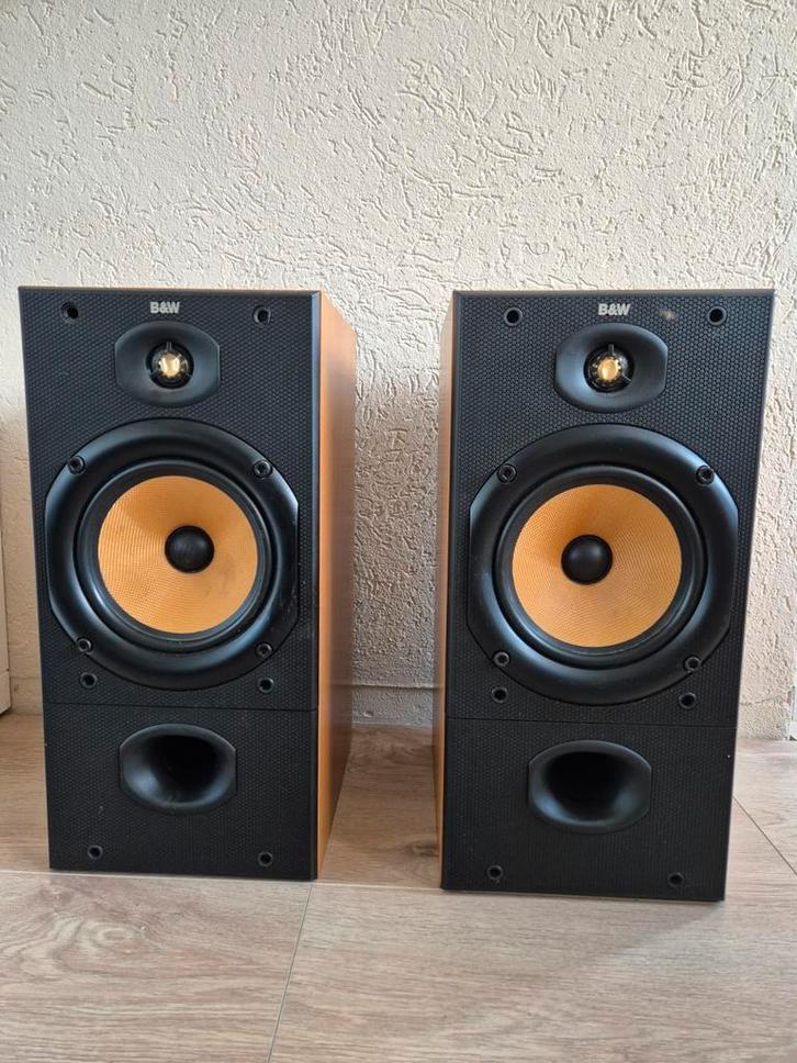 B&W DM 602 Speakers - Top Geluid, Audio, Tv en Foto, Luidsprekers, Gebruikt, Front, Rear of Stereo speakers, 60 tot 120 watt, Bowers & Wilkins (B&W)