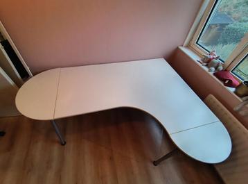 Ikea Galant Bureau L-vorm - In hoogte verstelbaar - afbeelding 3
