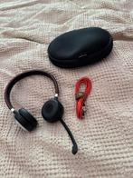 Jabra headset met microfoon en opberghoes, Ophalen, Zo goed als nieuw, Overige merken
