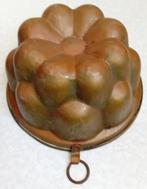 Antiek grote rood koperen cake/taart vorm tulband, Ophalen of Verzenden