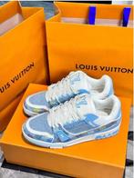 LOUIS VUITTON Trainer 2025 lente/zomer heren collectie denim, Blauw, Ophalen of Verzenden, Lv, Sneakers of Gympen
