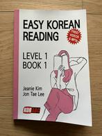 Easy Korean reading - level 1 book 1, Boeken, Taal | Overige Talen, Non-fictie, Jeanie Kim, Jon Tae Lee, Ophalen of Verzenden