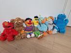 Complete set originele Sesamstraat knuffels – 7 stuks, Ophalen of Verzenden, Zo goed als nieuw, Pop