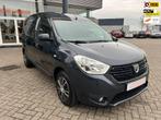 Dacia Dokker 1.5 dCi 90 Solid, Airco, Bluetooth, etc, Stof, Gebruikt, 4 cilinders, Zwart
