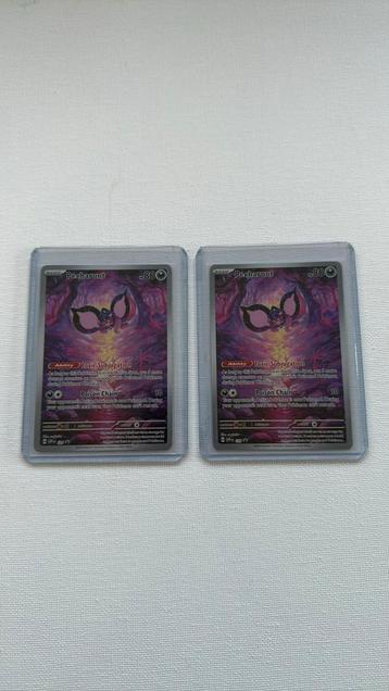 2 x Pecharunt 129 Pokemon Promo beschikbaar voor biedingen