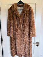 Lange echte bontjas - Maat 40, Kleding | Dames, Ophalen, Gedragen, Maat 38/40 (M), Bruin
