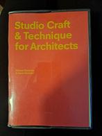 Studio Craft & Technique for Architects (Delaney & Gorman), Boeken, Studieboeken en Cursussen, Ophalen of Verzenden, Beta, Zo goed als nieuw
