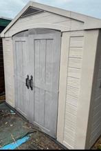 Kunststof Tuinberging, Ophalen of Verzenden, Gebruikt, Kunststof, Fietsenberging