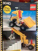 Vintage Lego Technic 8040 Pneumatic Universal Set, Ophalen of Verzenden, Gebruikt, Complete set, Lego
